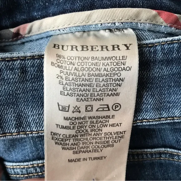 Y2K Burberry Kensington low rise tall jeans - Picture 3 of 6